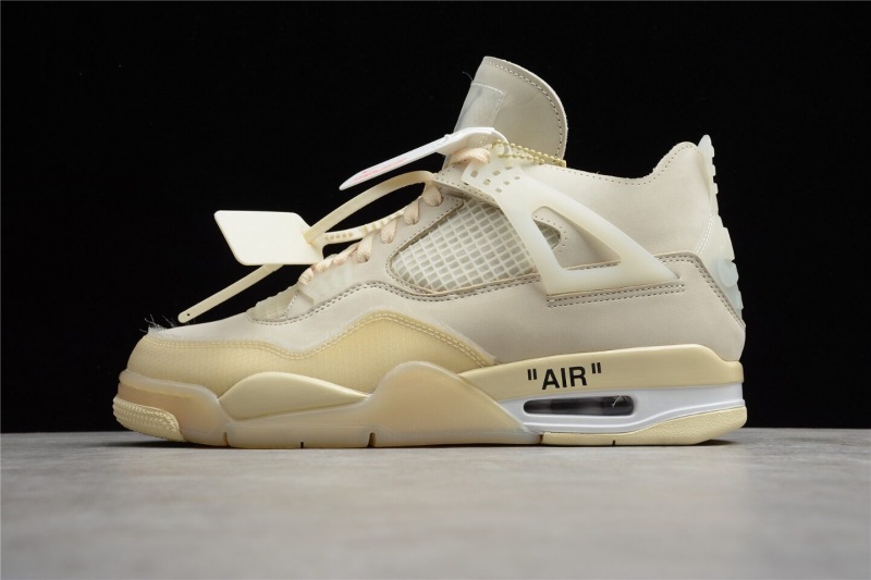 Air Jordan 4 Retro off-white sail(Retail Batch) CV9388-100 - Topaj ...