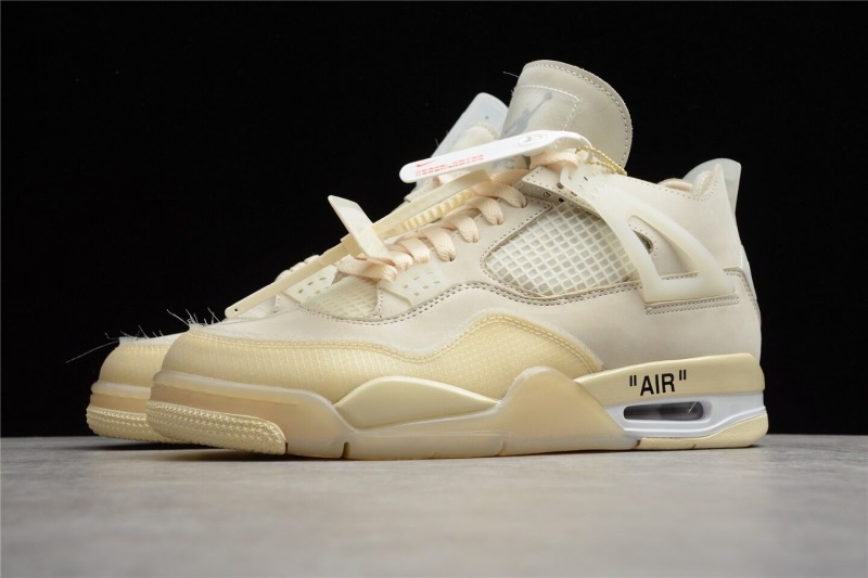 Air Jordan 4 Retro off-white sail(Retail Batch) CV9388-100 - Topaj ...